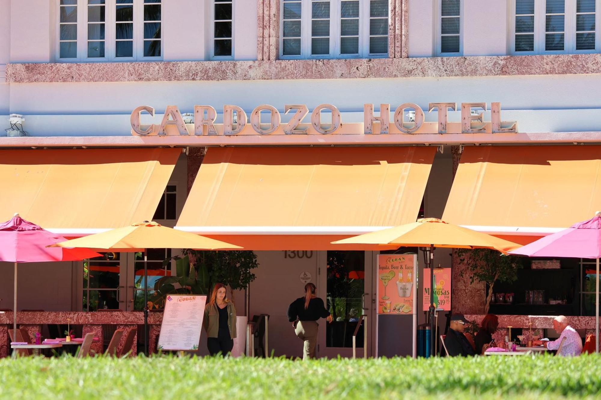 Cardozo Hotel Miami Beach Eksteriør bilde